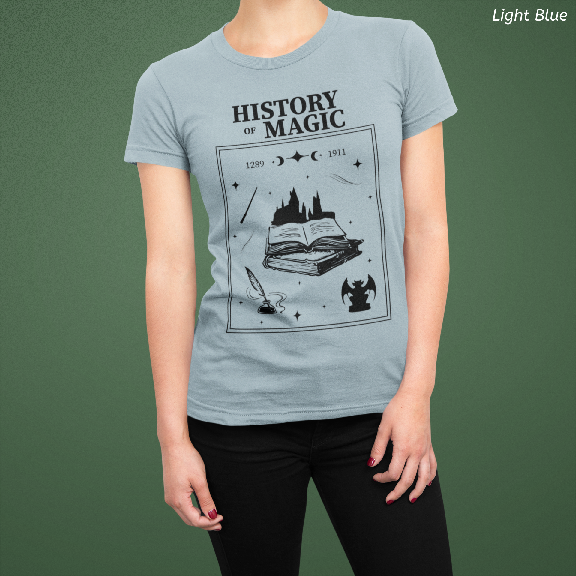 History of Magic Class Shirt- Wizard School History Tee