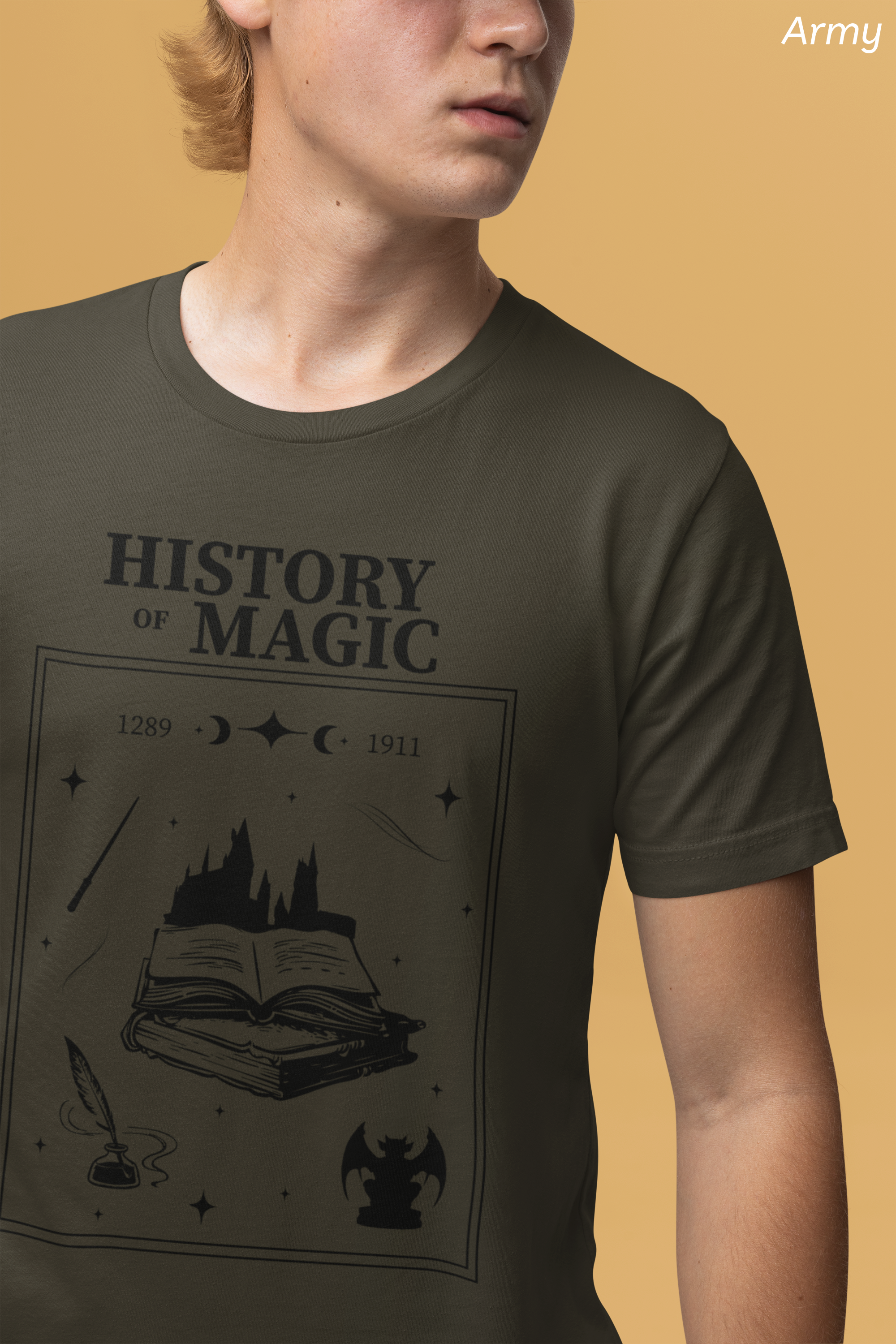 History of Magic Class Shirt- Wizard School History Tee