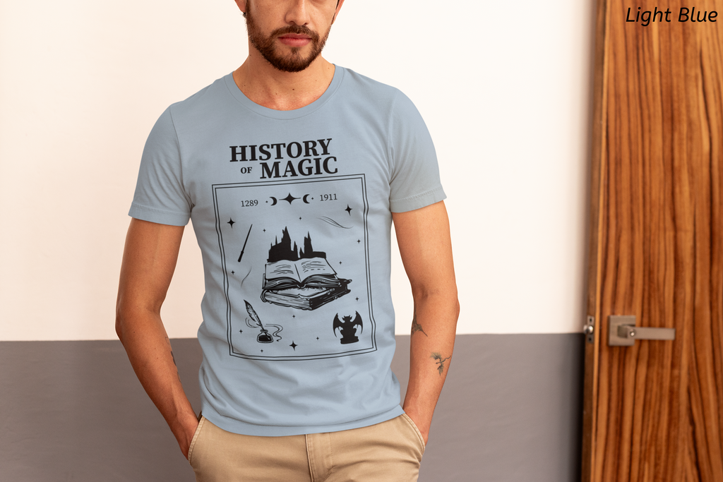 History of Magic Class Shirt- Wizard School History Tee