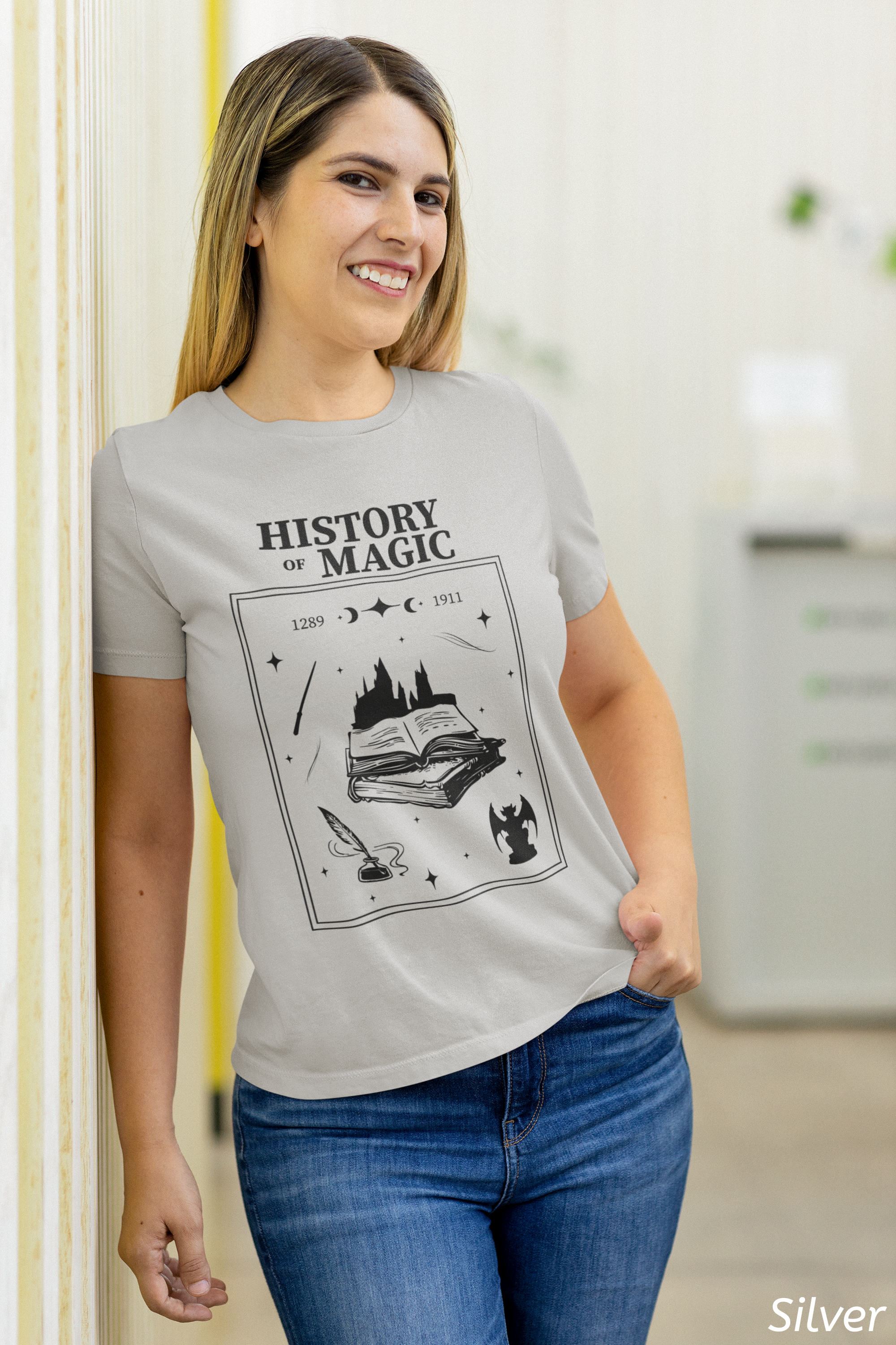 History of Magic Class Shirt- Wizard School History Tee