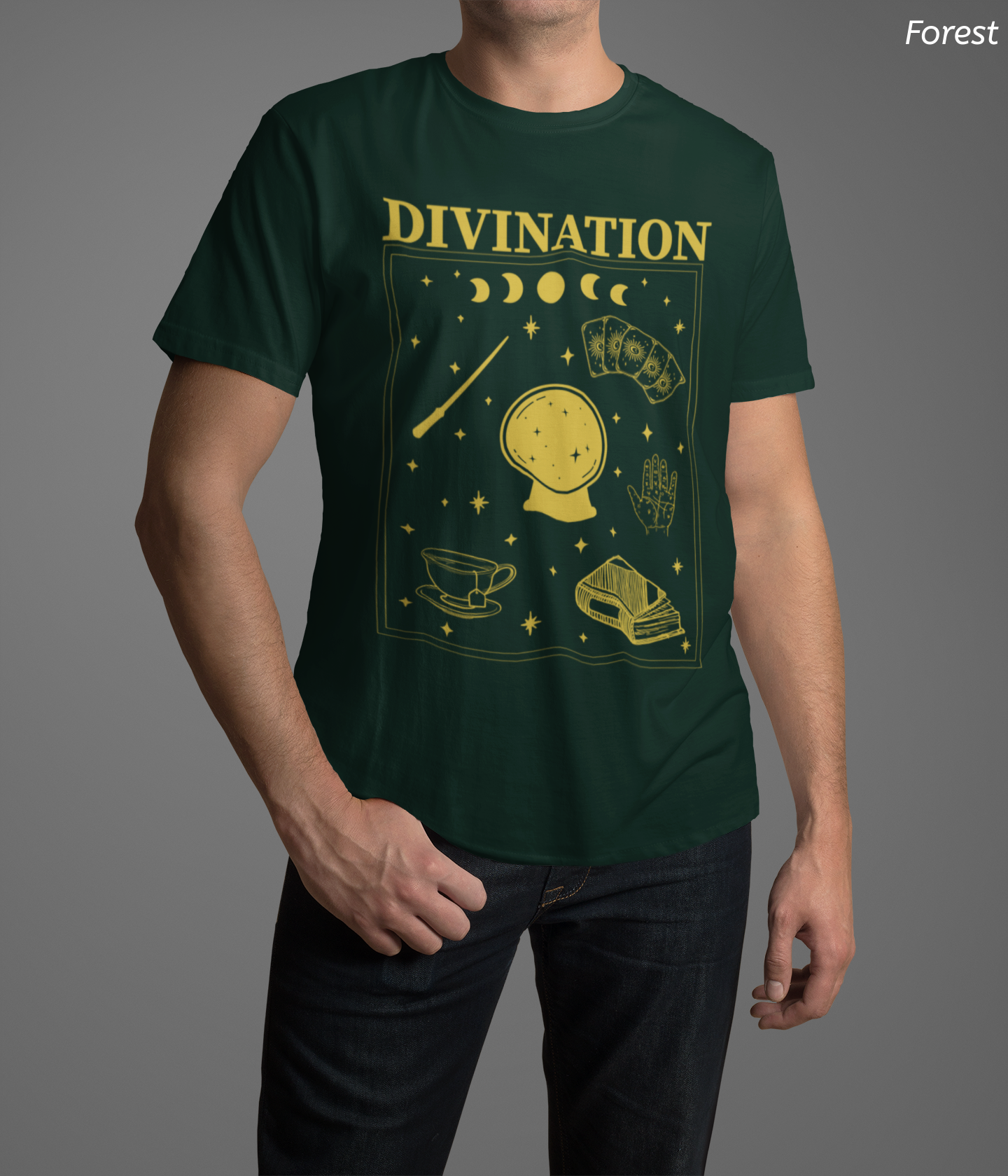 Divination Class Shirt- Witchy Wizard School Tee