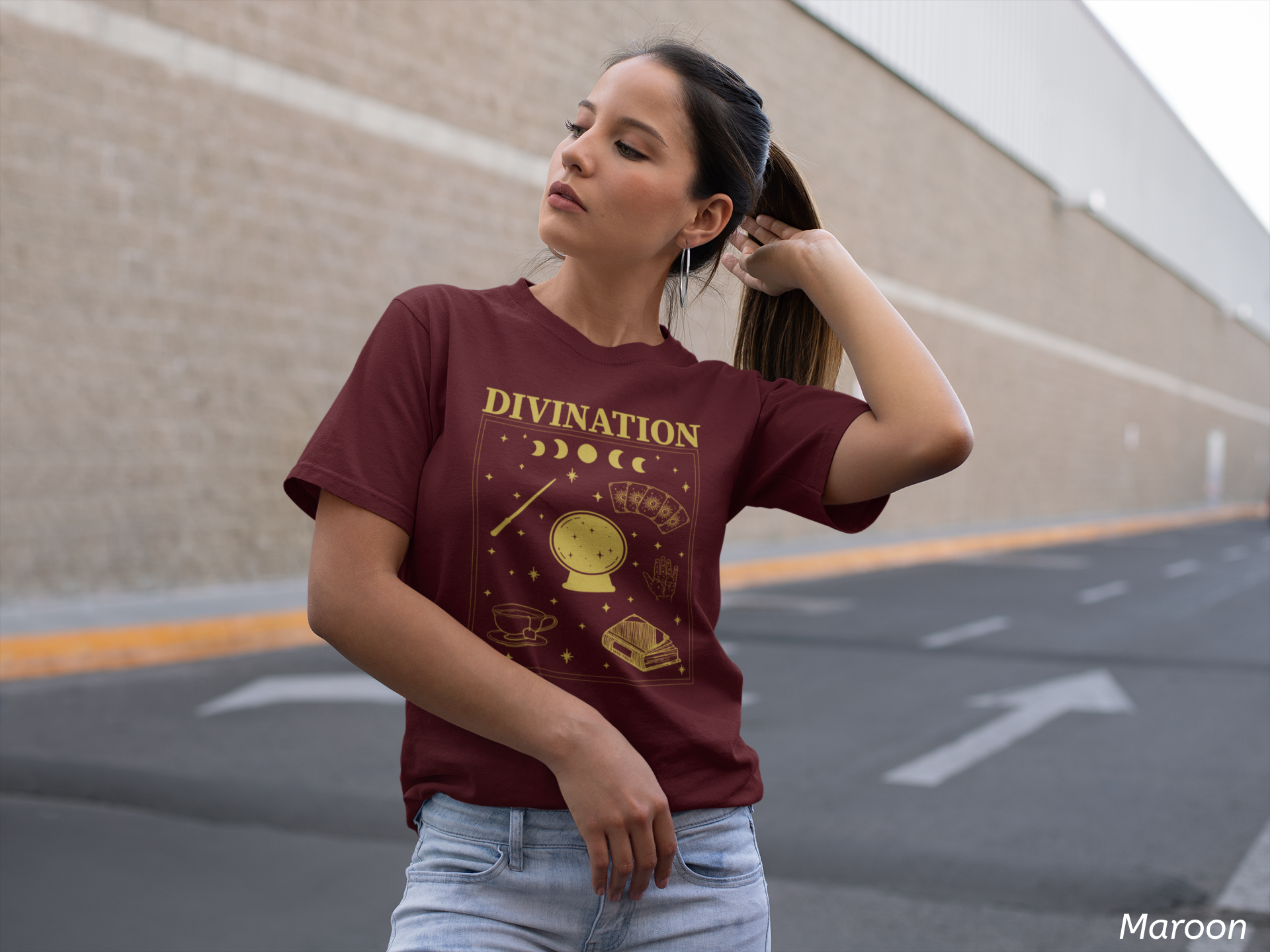 Divination Class Shirt- Witchy Wizard School Tee