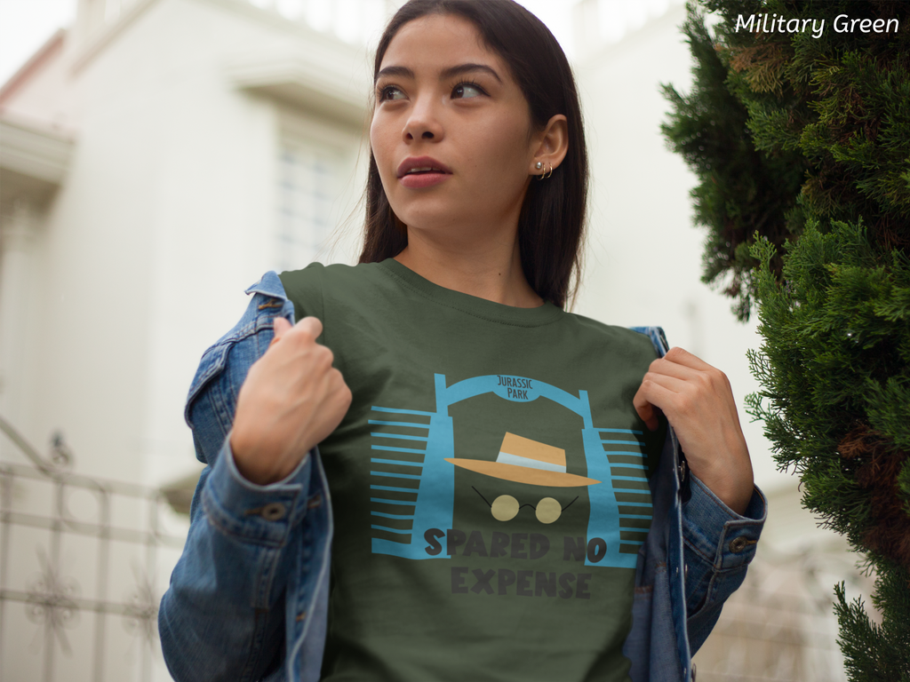 Spared No Expense Shirt- Jurassic Park Fan Tee