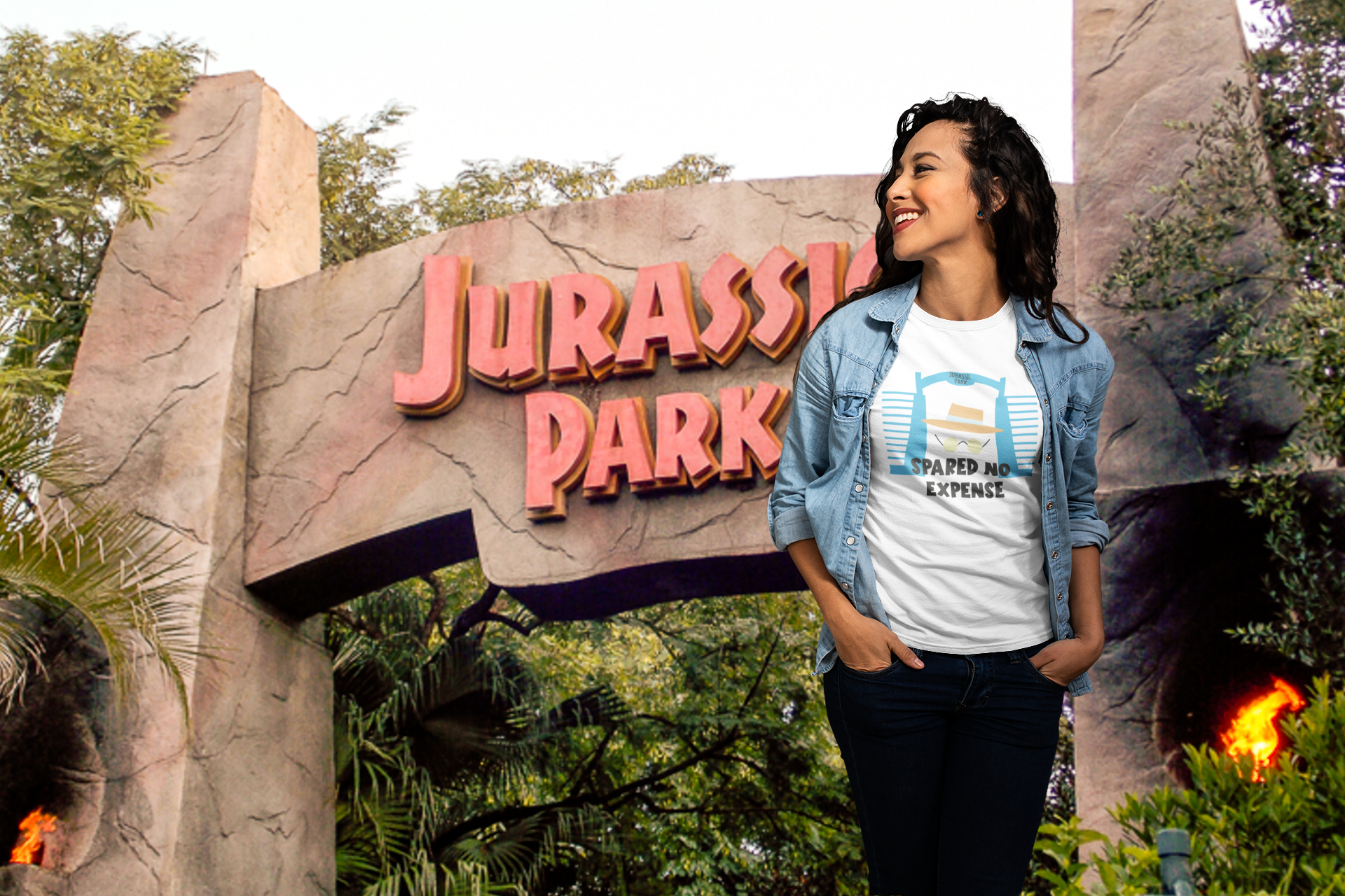 Spared No Expense Shirt- Jurassic Park Fan Tee