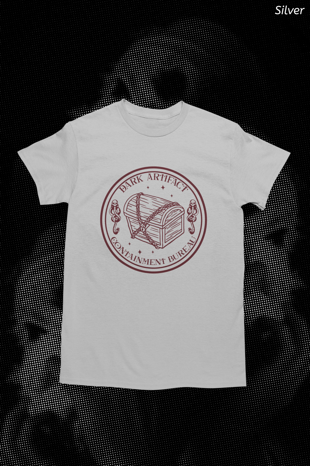 Dark Artifact Containment Bureau Tee- Dark Wizard Inspired Shirt