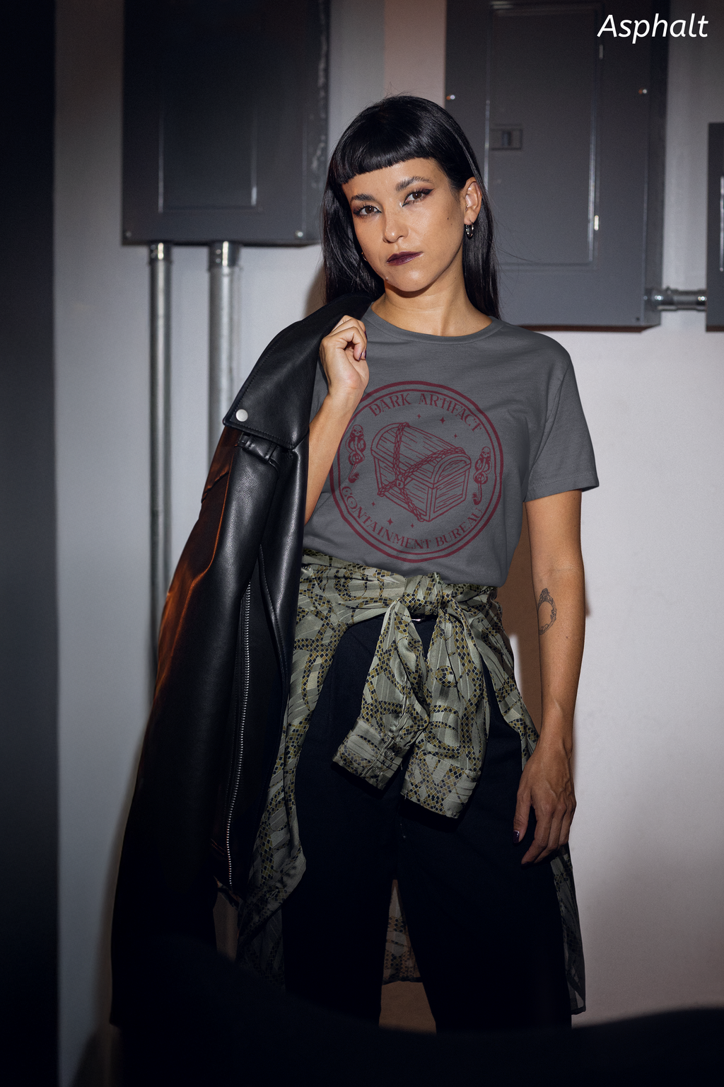 Dark Artifact Containment Bureau Tee- Dark Wizard Inspired Shirt