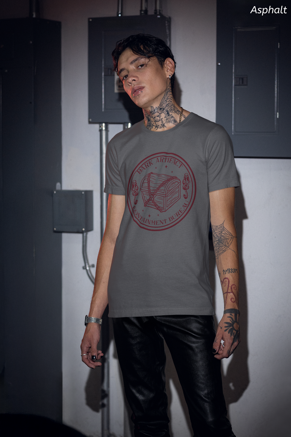 Dark Artifact Containment Bureau Tee- Dark Wizard Inspired Shirt