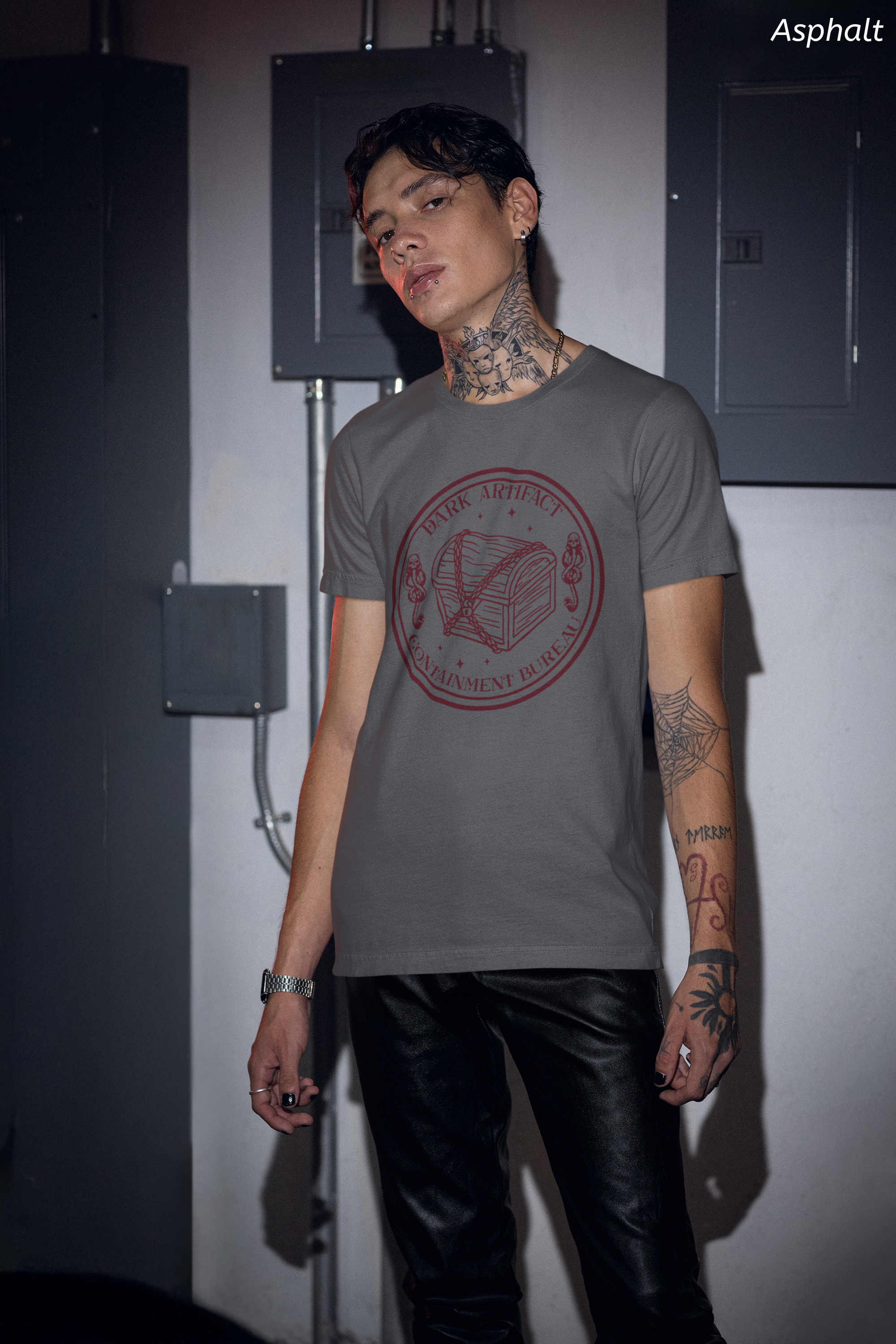 Dark Artifact Containment Bureau Tee- Dark Wizard Inspired Shirt