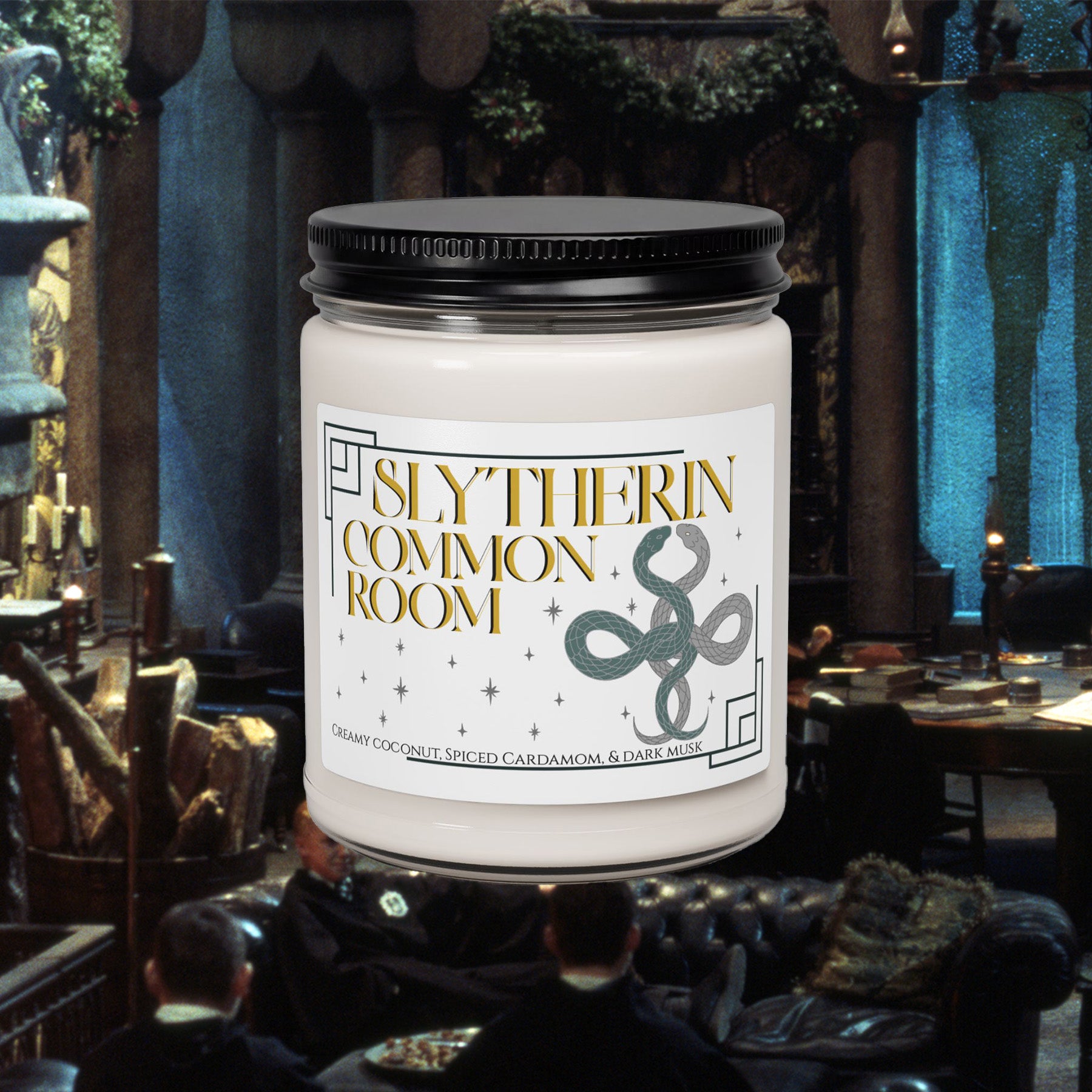 Serpent House Common Room- Coconut Cream + Cardamom Soy Candle