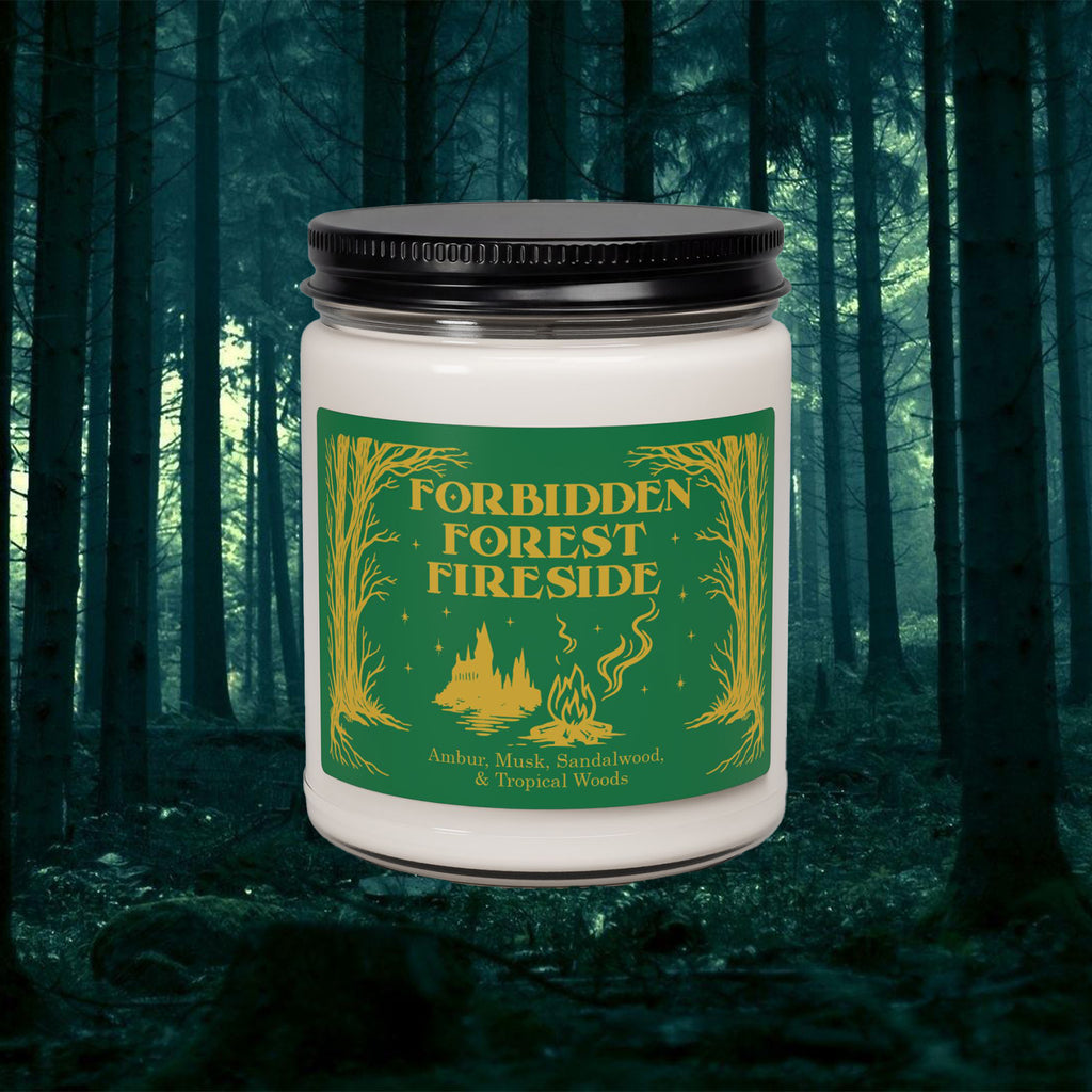 Forbidden Forest Fireside- Amber, Musk, & Sandalwood Soy Candle