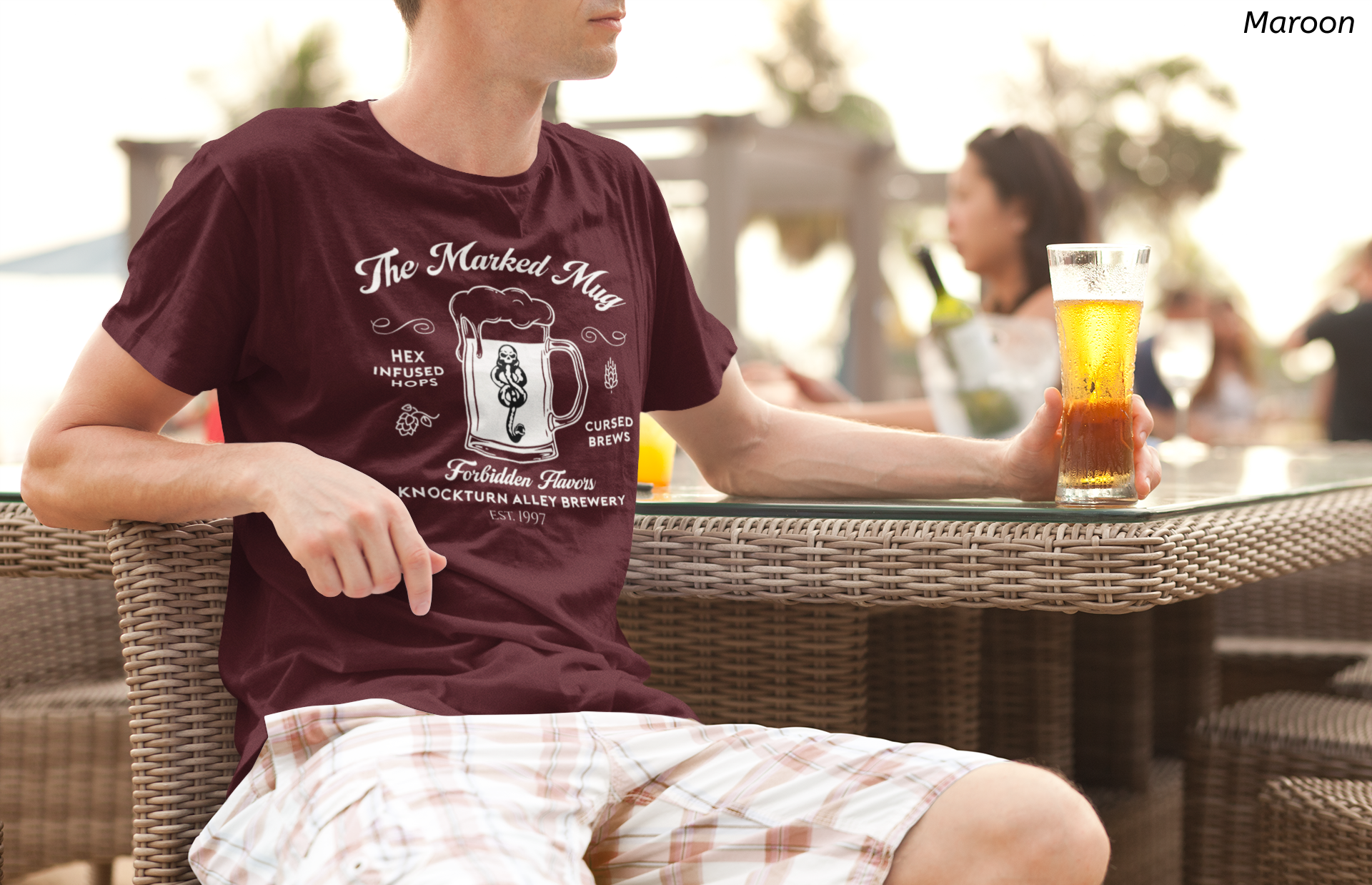 Marked Mug Shirt- Dark Wizard Brewery Tee