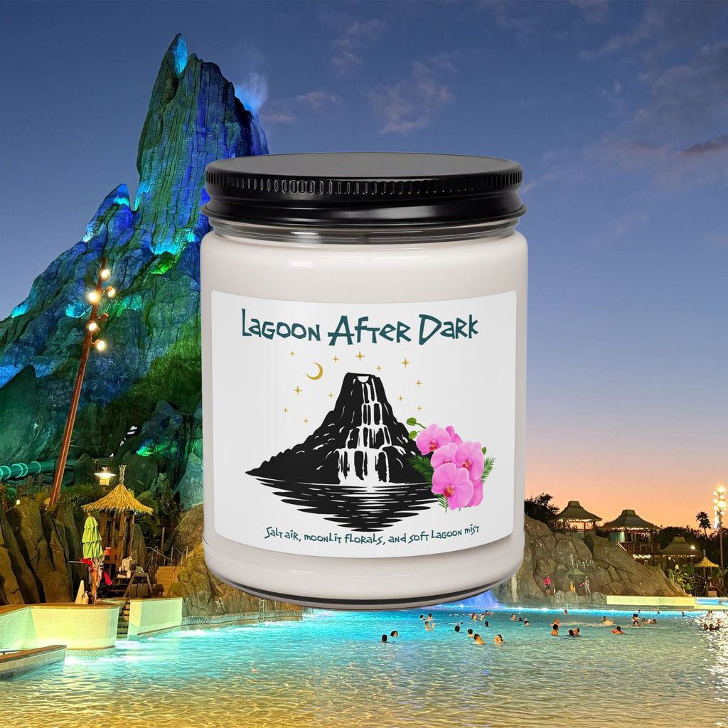 Lagoon After Dark Candle- Theme Park Tropical Night Scent