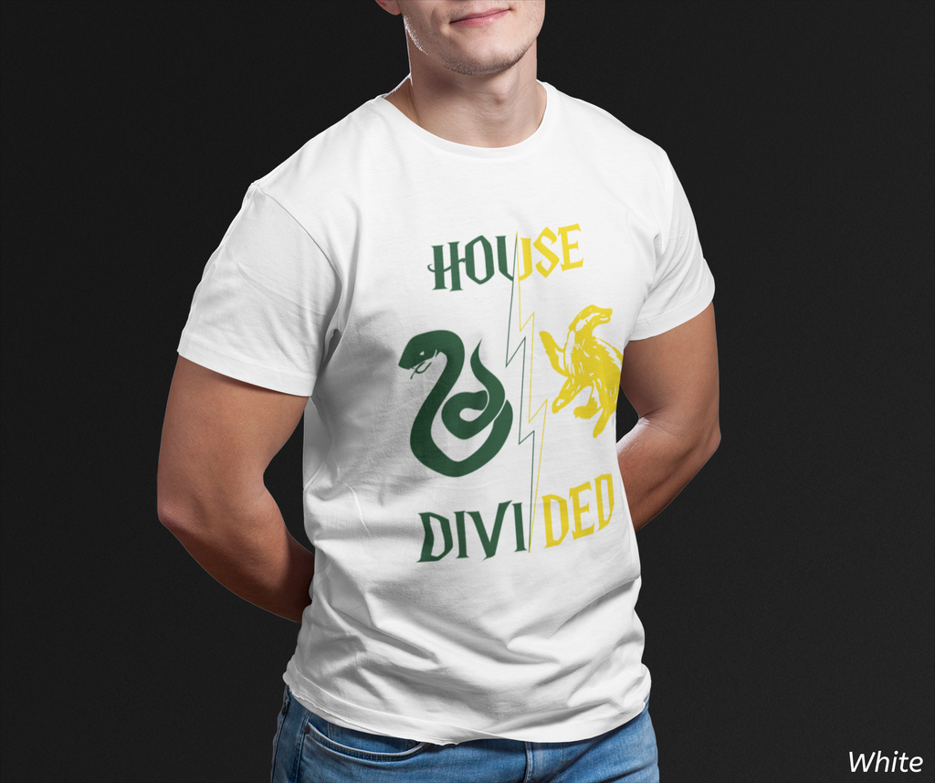 House Divided Rivalry Shirt- Serpent + Badger Wizardcore Couple Tee