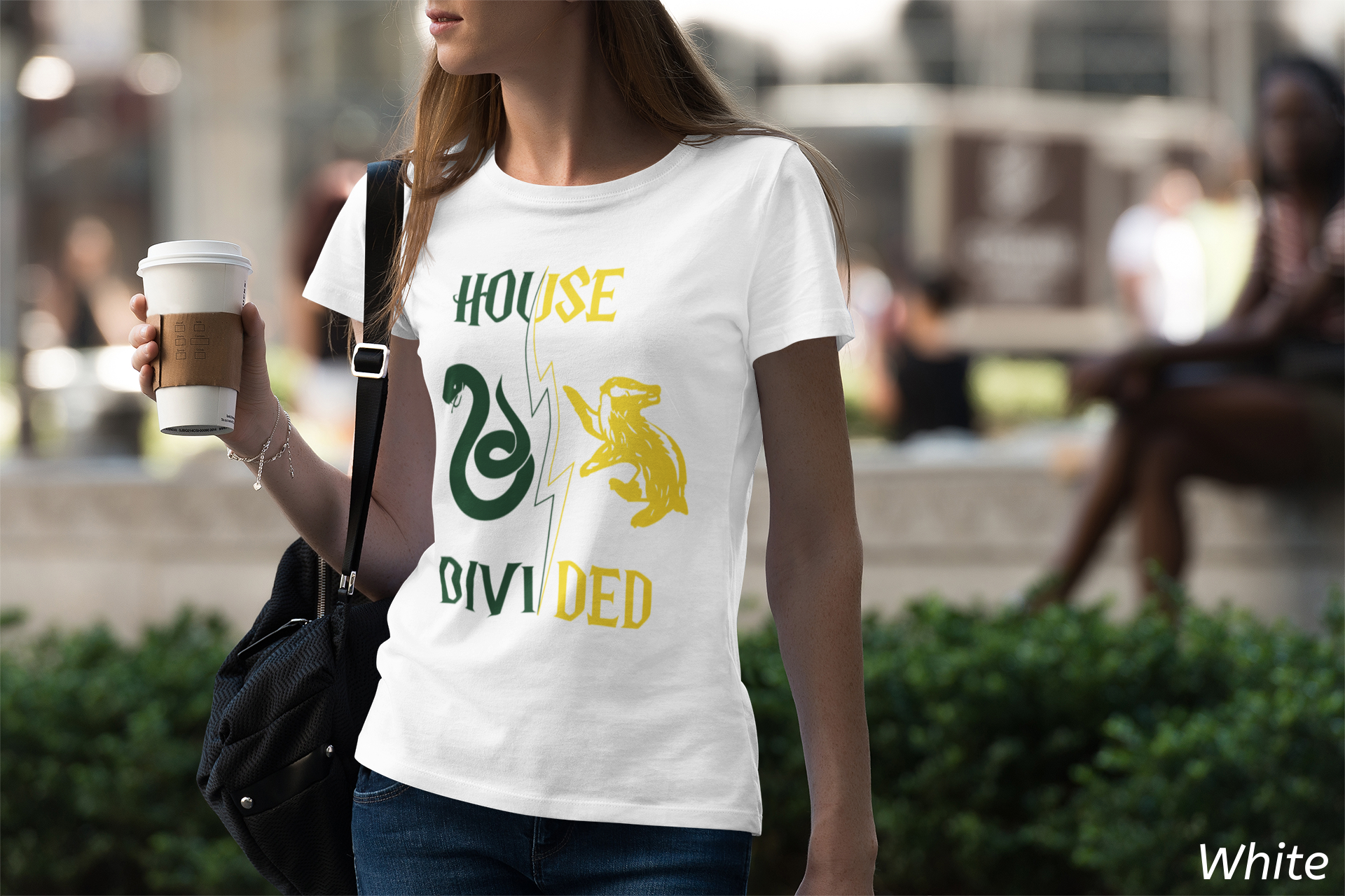 House Divided Rivalry Shirt- Serpent + Badger Wizardcore Couple Tee