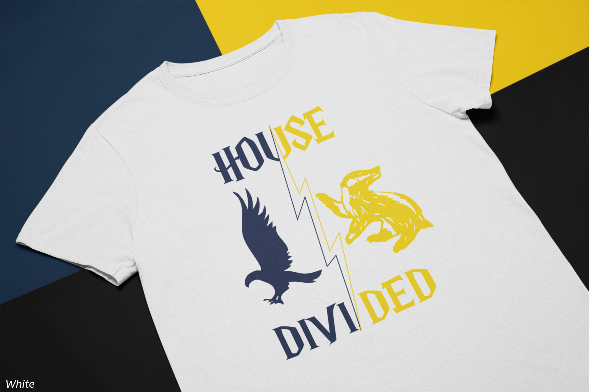 House Divided Rivalry Shirt- Raven + Badger Wizardcore Couple Tee