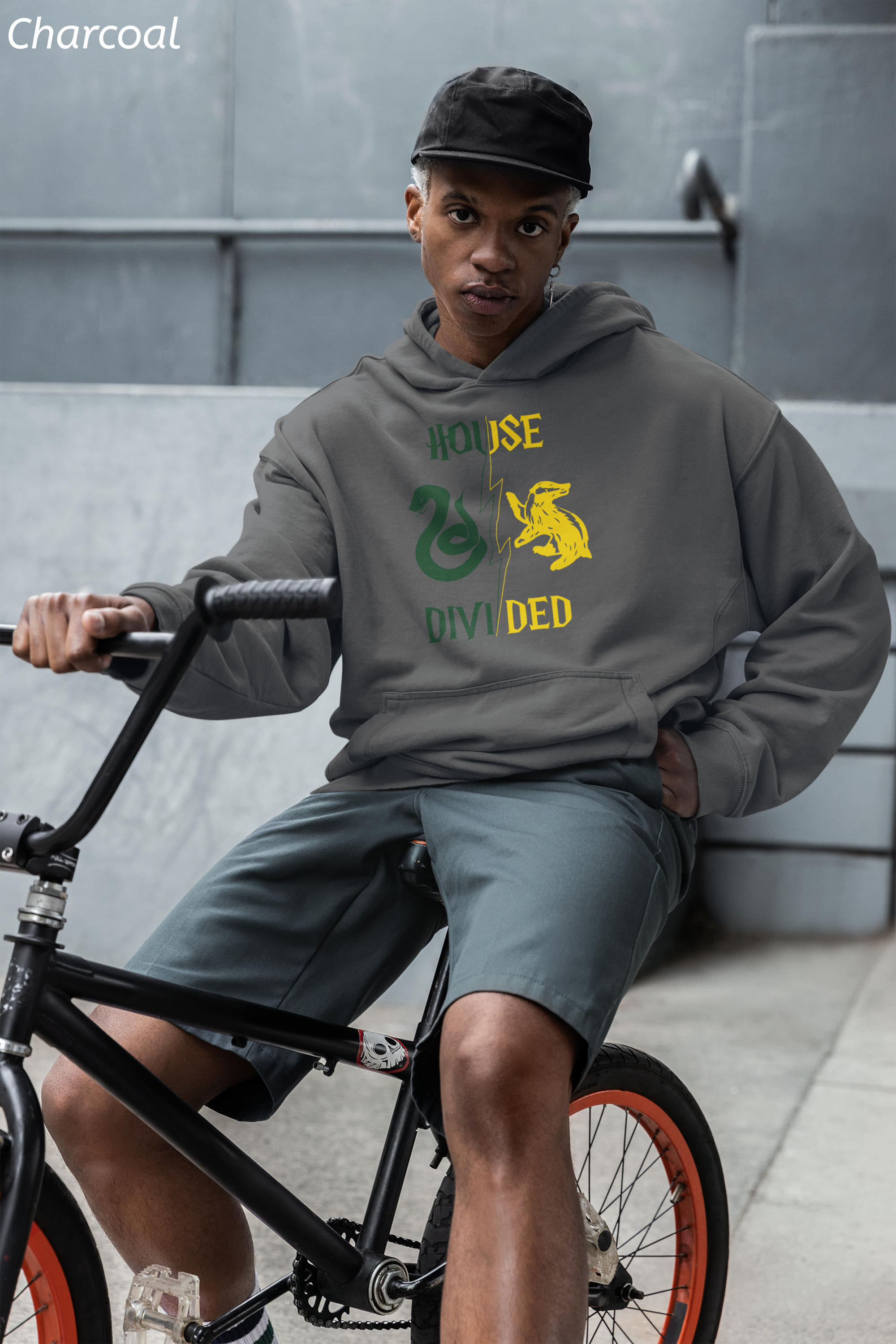 House Divided Rivalry Hoodie- Serpent + Badger Wizardcore Couple Hoodie