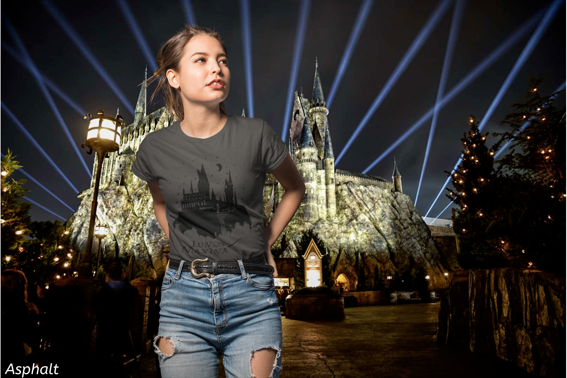 Lumos Maxima Shirt- Magical Wizard Castle Tee