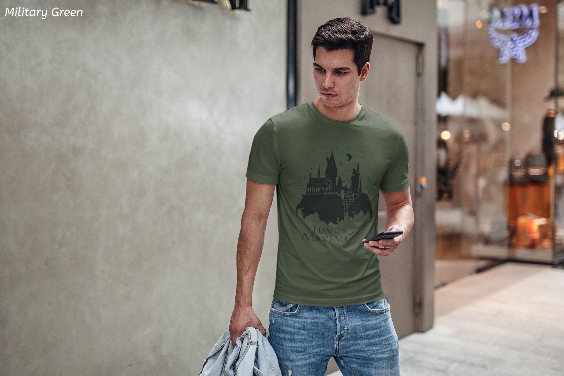 Lumos Maxima Shirt- Magical Wizard Castle Tee