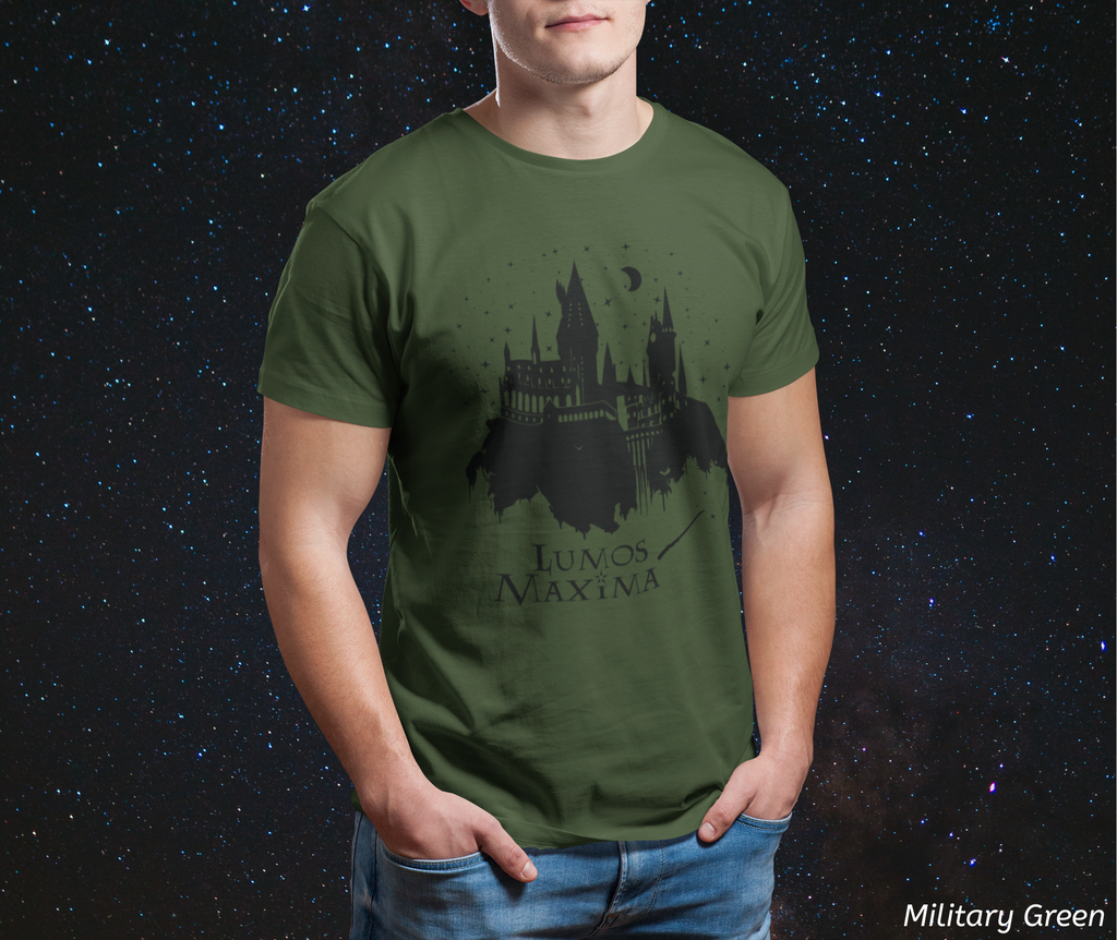 Lumos Maxima Shirt- Magical Wizard Castle Tee