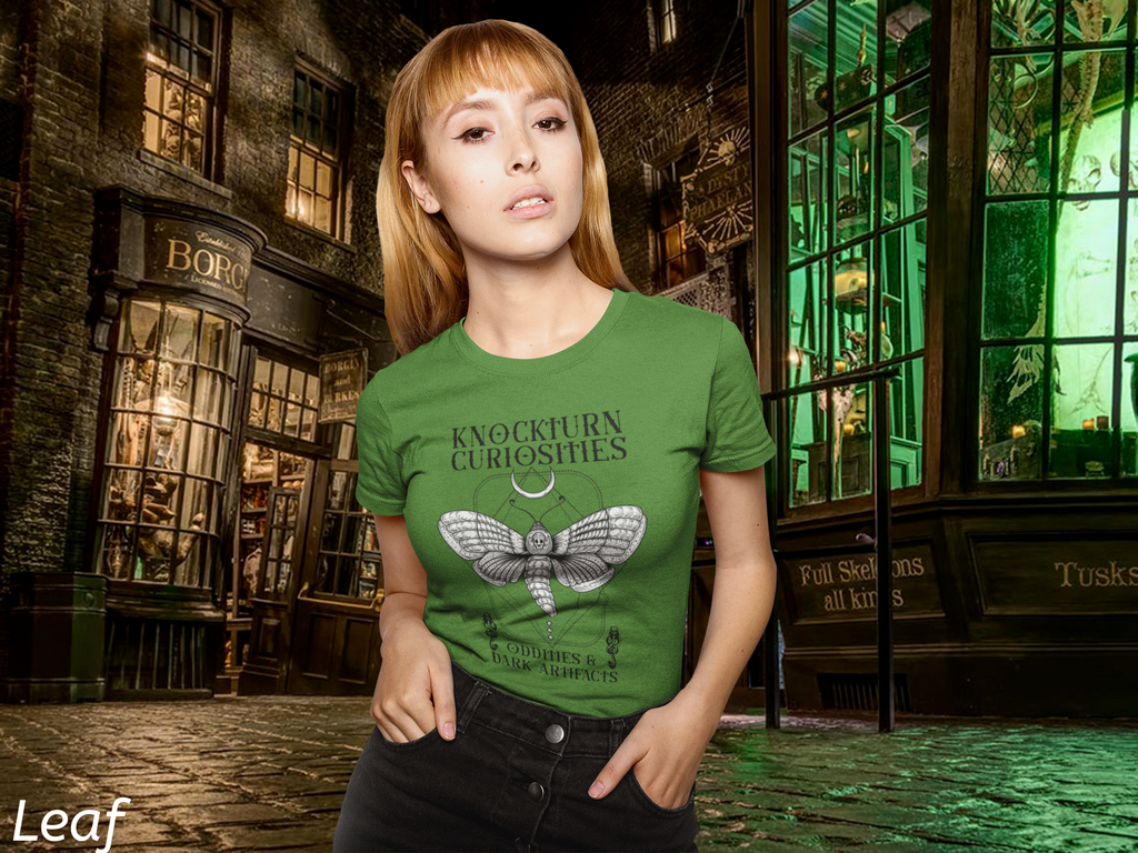 Knockturn Curiosities Shirt- Oddities & Dark Artifacts Tee