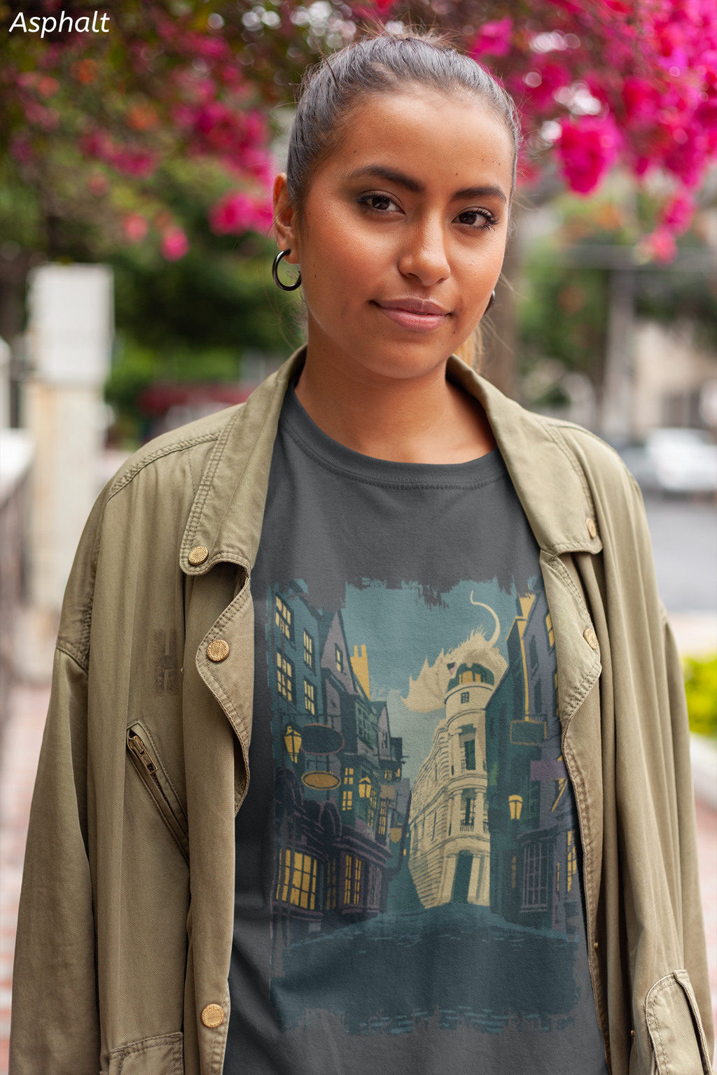 Wizard Alley Poster Shirt- Retro Magical Marketplace Tee