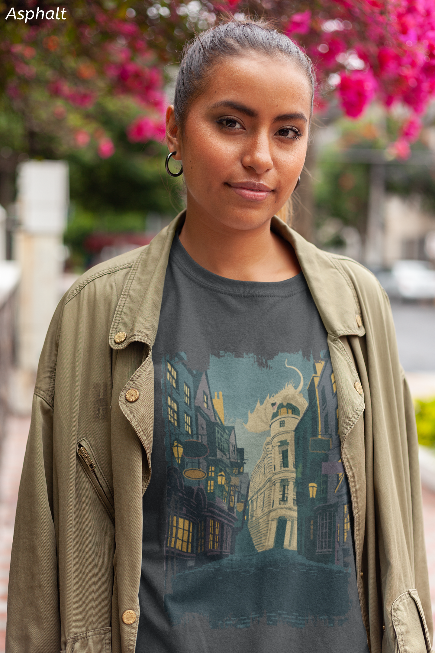 Wizard Alley Poster Shirt- Retro Magical Marketplace Tee