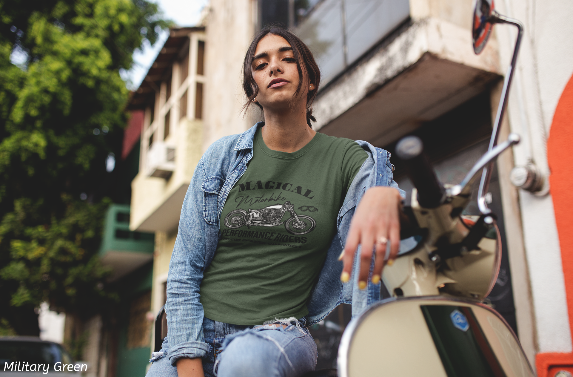Magical Motorbike Shirt- Wizard Ride Tee