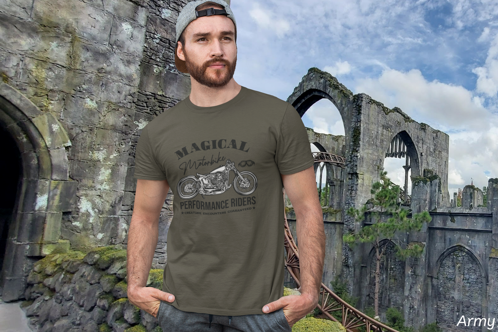 Magical Motorbike Shirt- Wizard Ride Tee