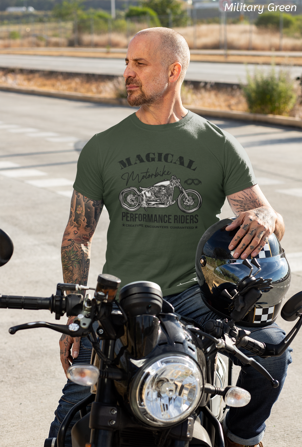 Magical Motorbike Shirt- Wizard Ride Tee