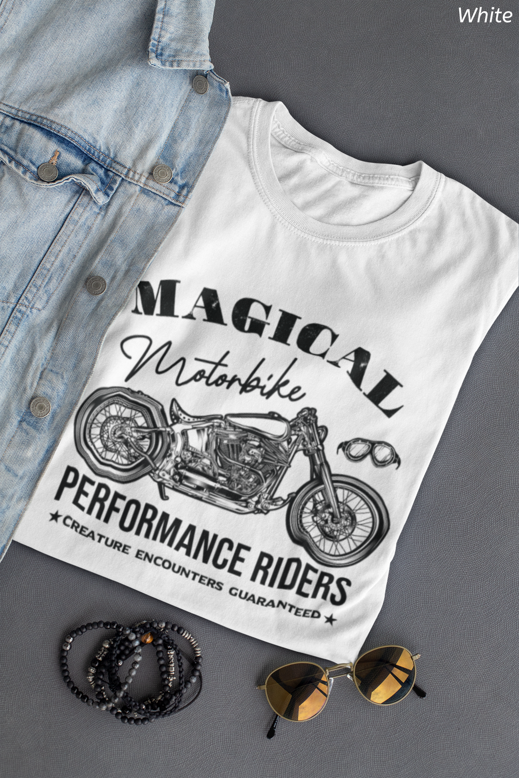 Magical Motorbike Shirt- Wizard Ride Tee