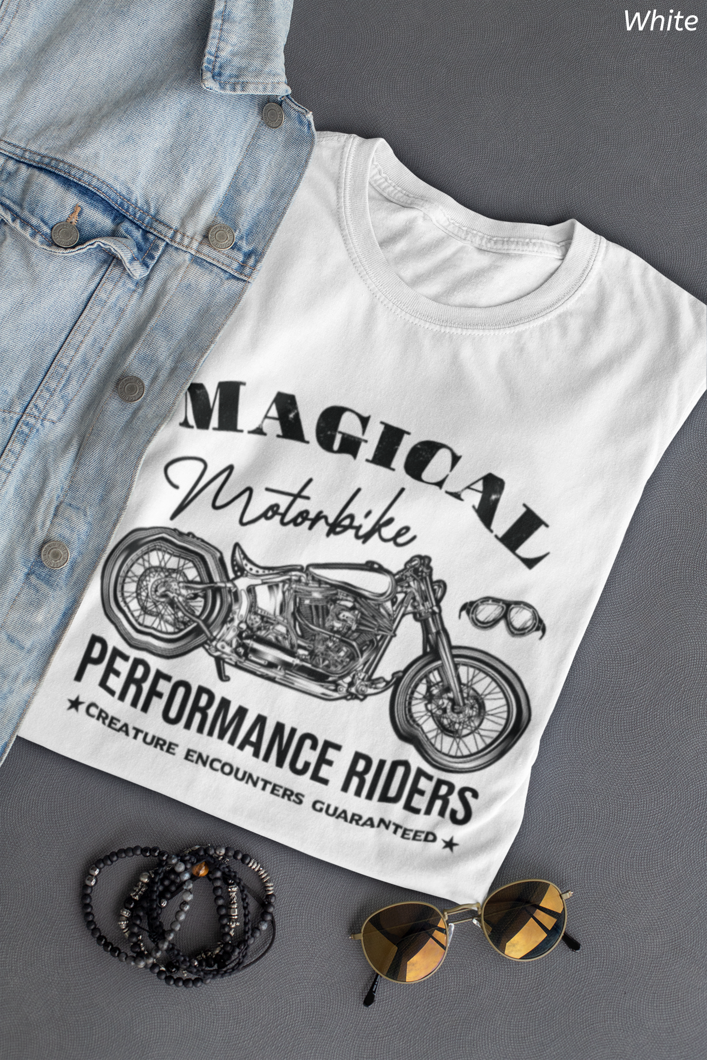 Magical Motorbike Shirt- Wizard Ride Tee