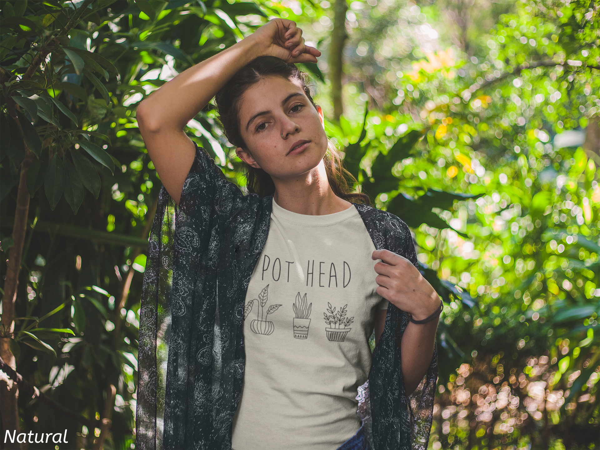 Pot Head Shirt- Funny Plant Lover Tee