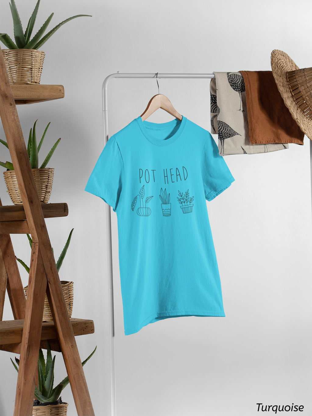 Pot Head Shirt- Funny Plant Lover Tee