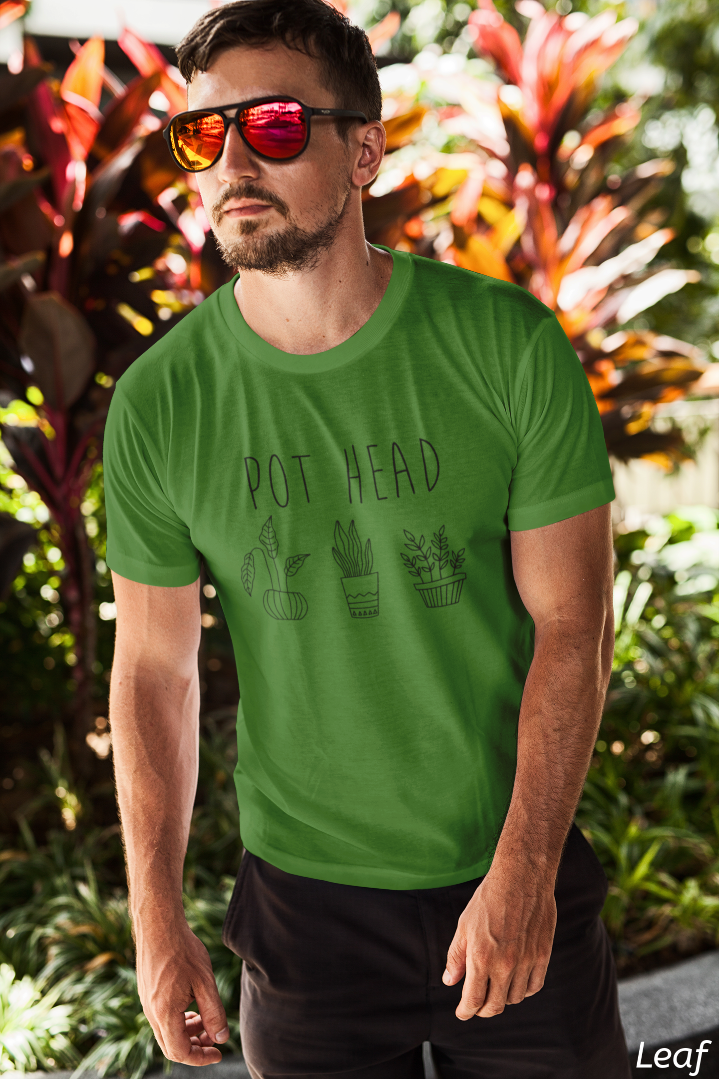 Pot Head Shirt- Funny Plant Lover Tee