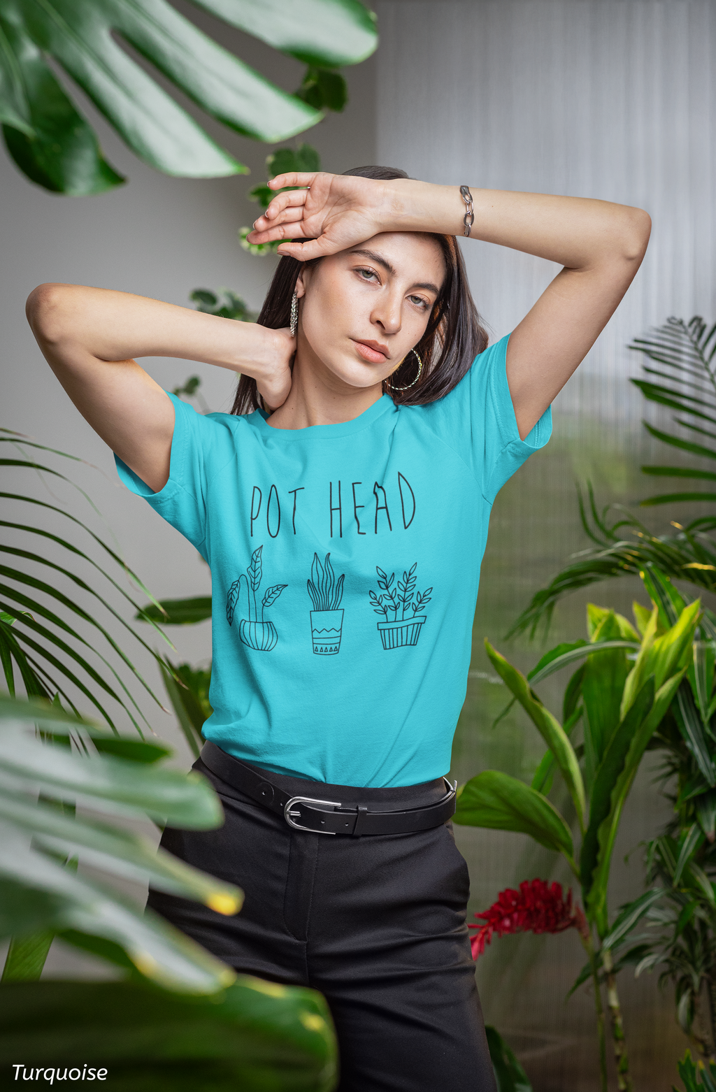 Pot Head Shirt- Funny Plant Lover Tee