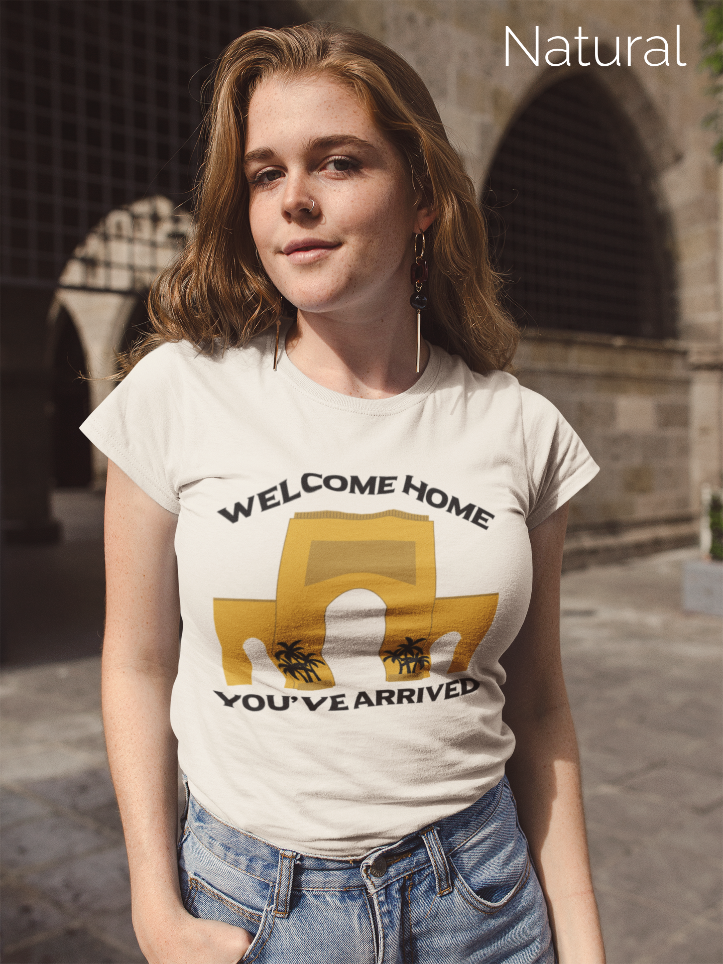 Welcome Home, You've Arrived Universal Arch Shirt- Orlando Theme Park Tee