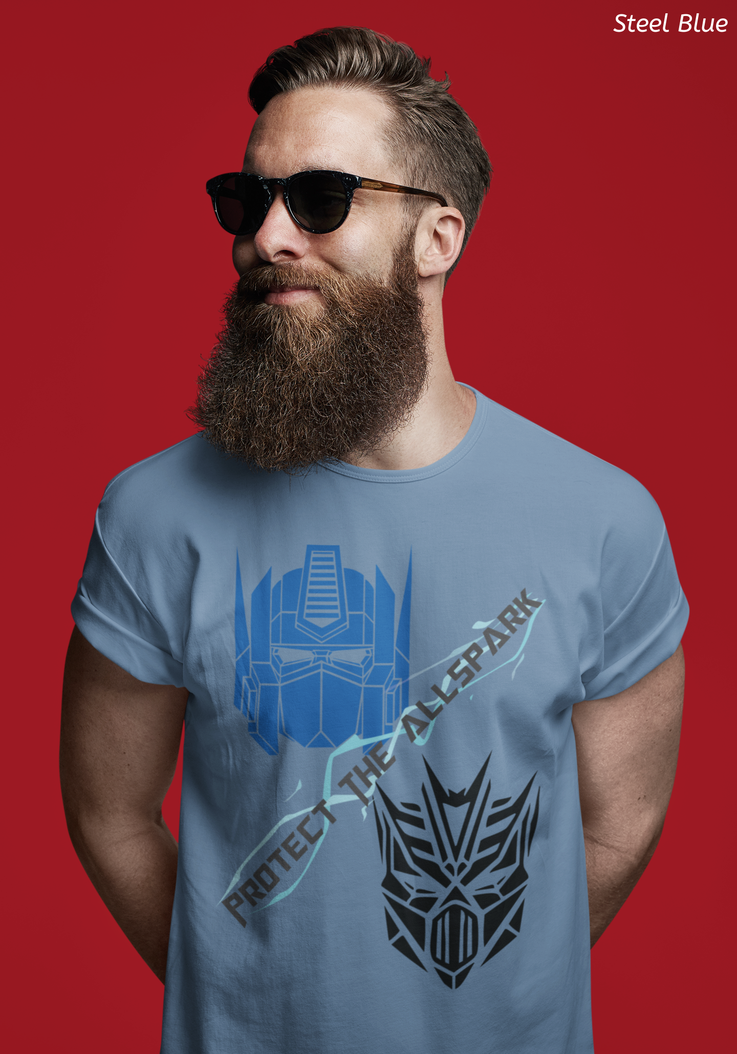 Transformers Robot Battle Ride Shirt- 3D Theme Park Ride Tee