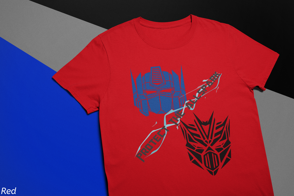 Transformers Robot Battle Ride Shirt- 3D Theme Park Ride Tee