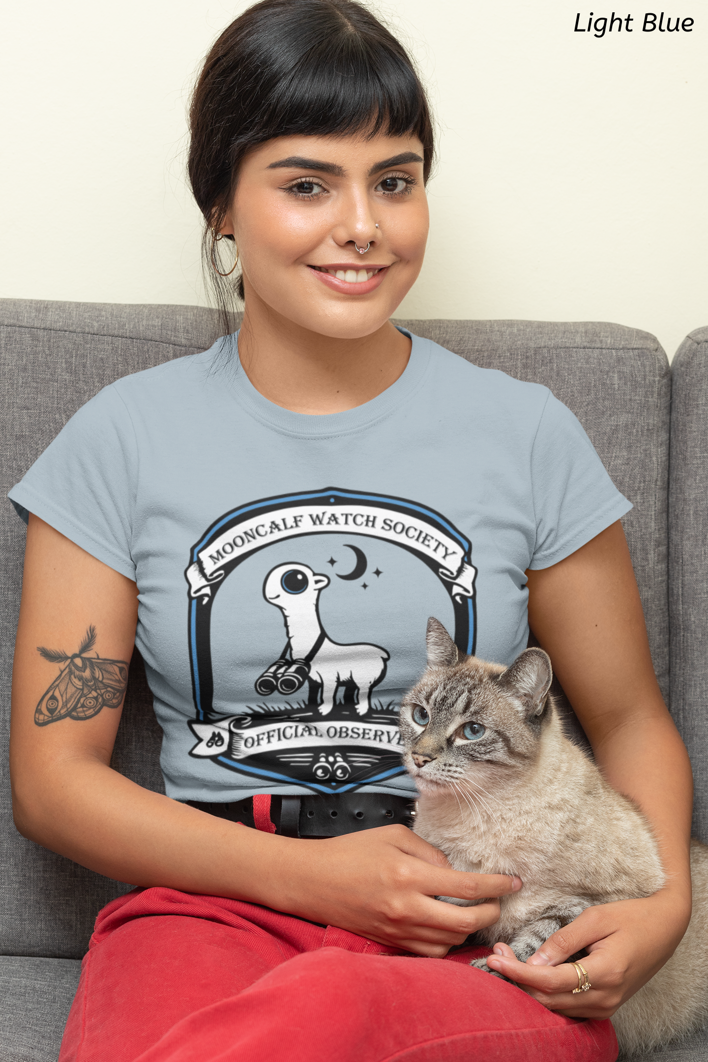 Mooncalf Watch Society "Official Observer" Shirt- Magical Creature Tee