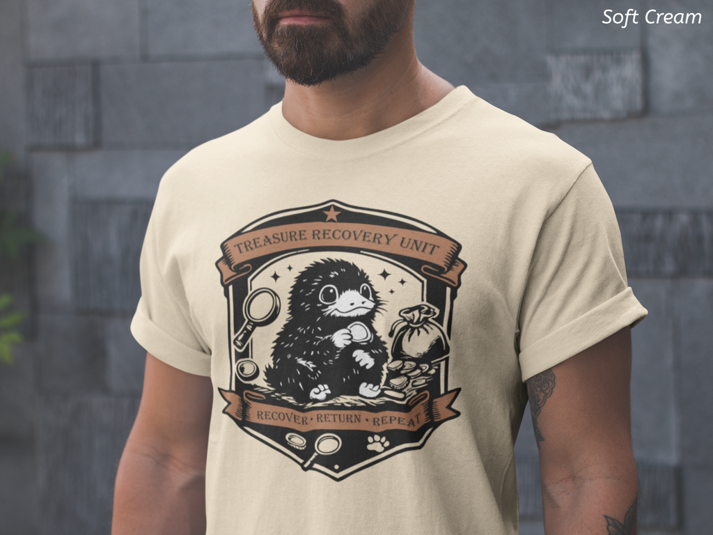 Treasure Recovery Unit Shirt- Niffler Inspired Tee, Magical Creature Shirt