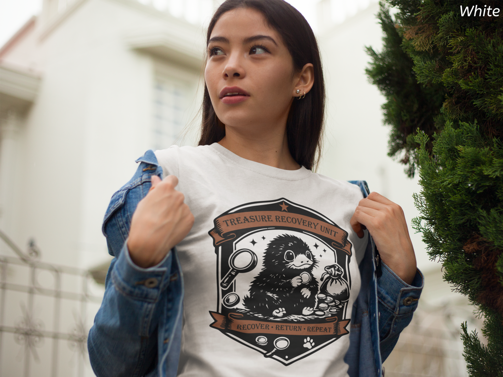 Treasure Recovery Unit Shirt- Niffler Inspired Tee, Magical Creature Shirt