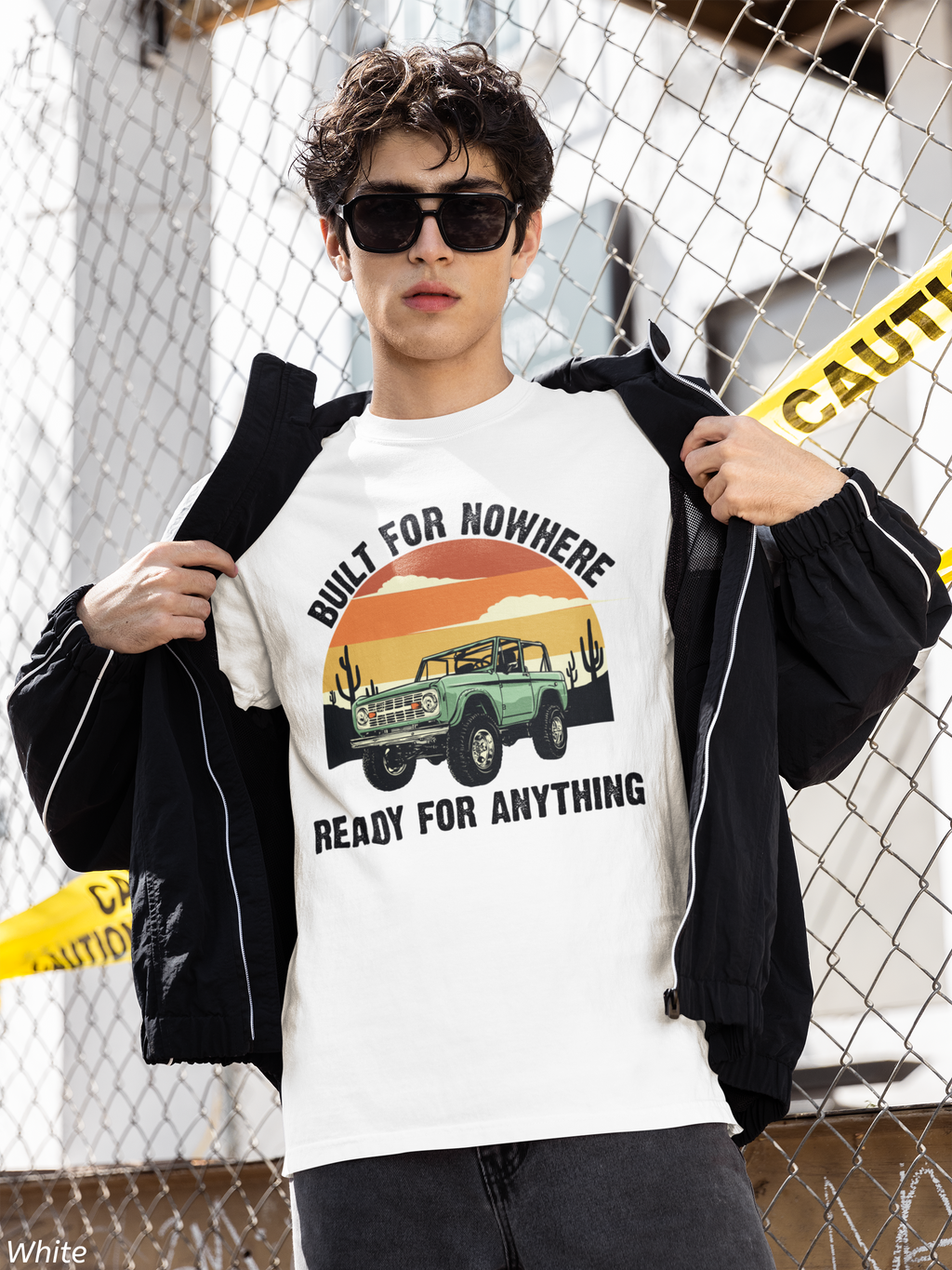 Vintage Desert 4x4 Shirt- Built for Nowhere Ready for Anything, Off Road Adventure Tee