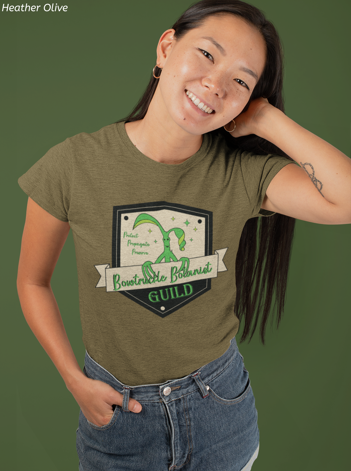 Bowtruckle Botanists Guild Shirt- Magical Creature Tee