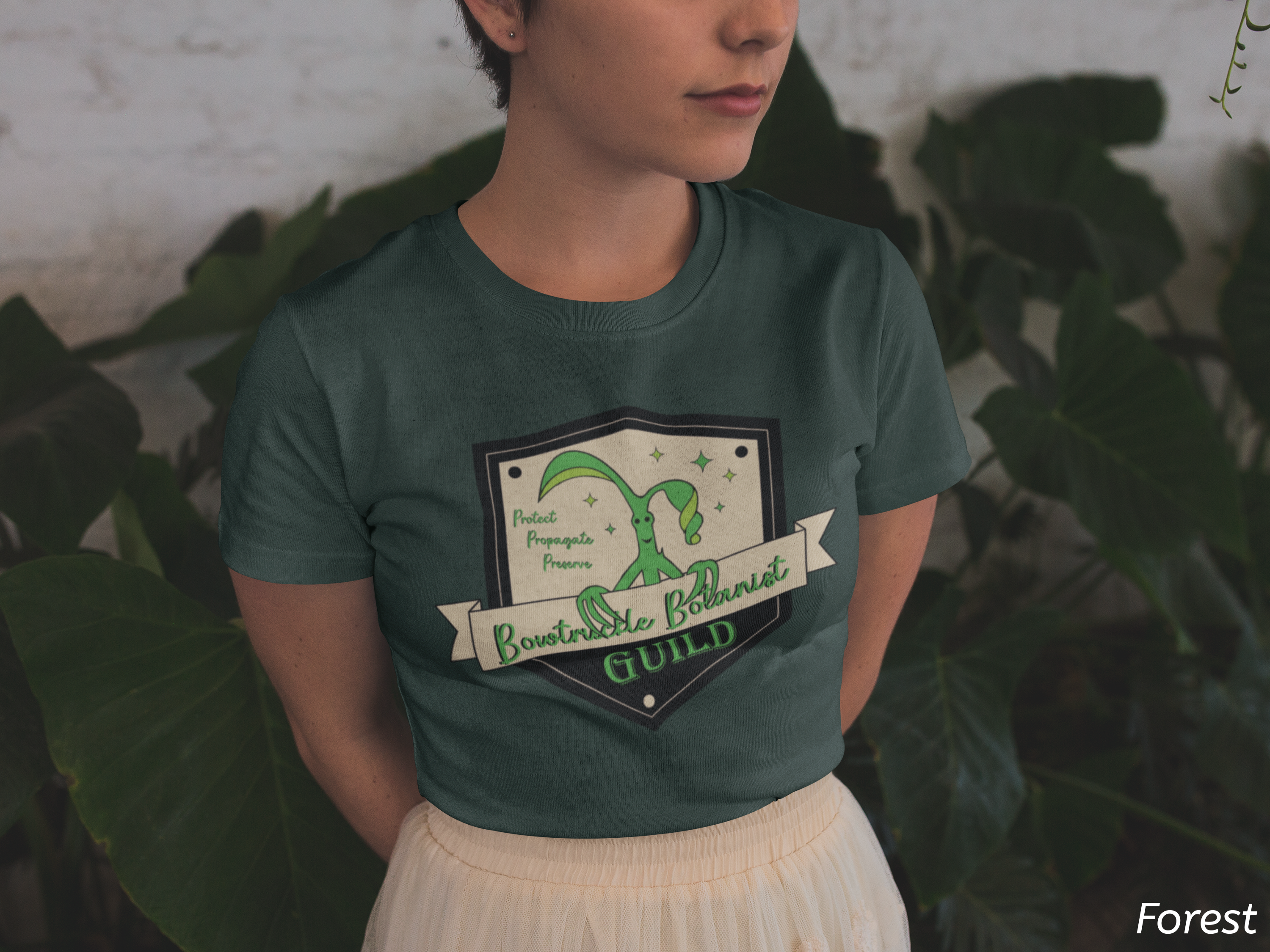 Bowtruckle Botanists Guild Shirt- Magical Creature Tee