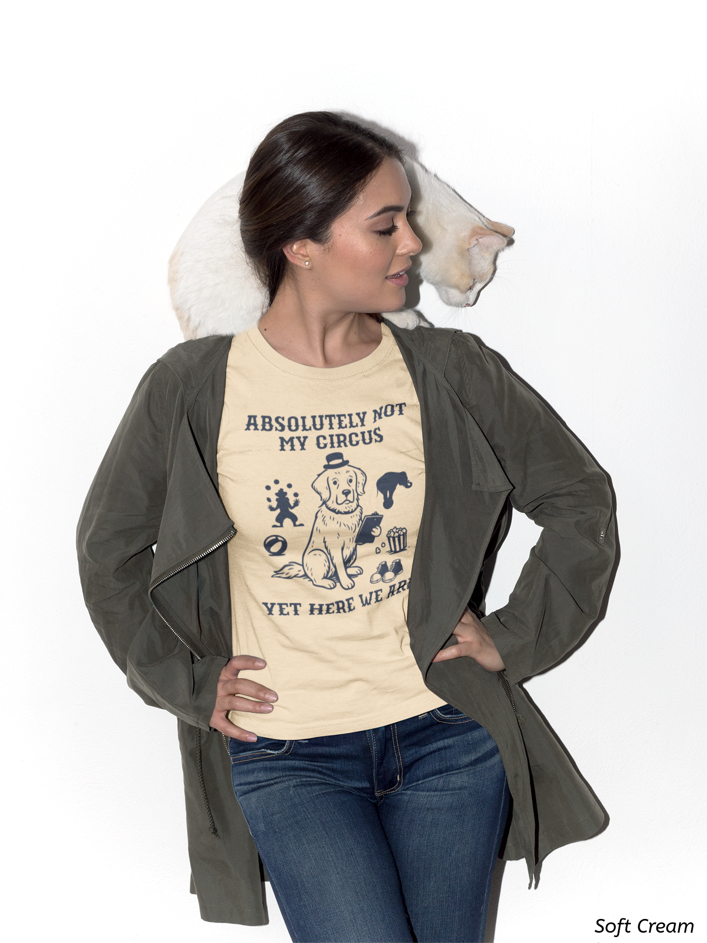 Not My Circus Shirt- Funny Dog Meltdown Tee, Chaos Coordinator Shirt