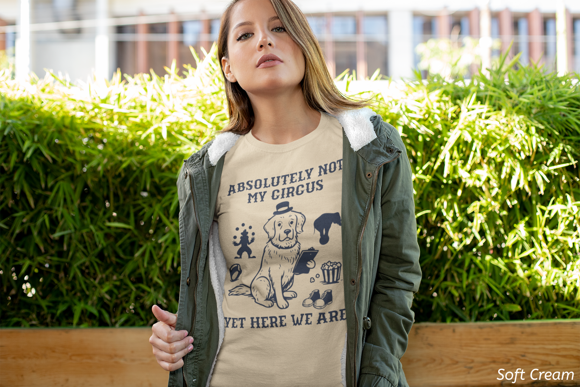 Not My Circus Shirt- Funny Dog Meltdown Tee, Chaos Coordinator Shirt