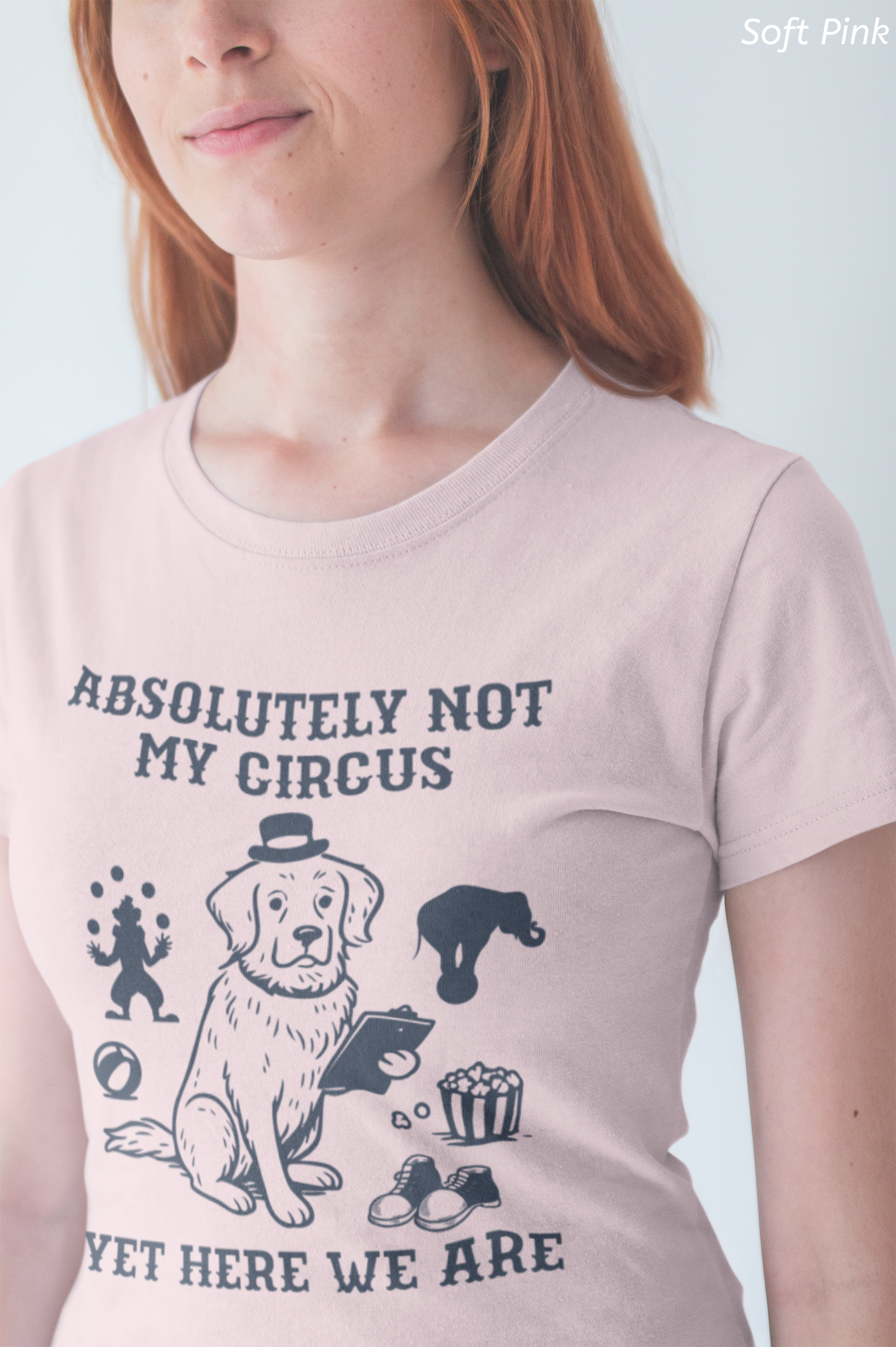 Not My Circus Shirt- Funny Dog Meltdown Tee, Chaos Coordinator Shirt