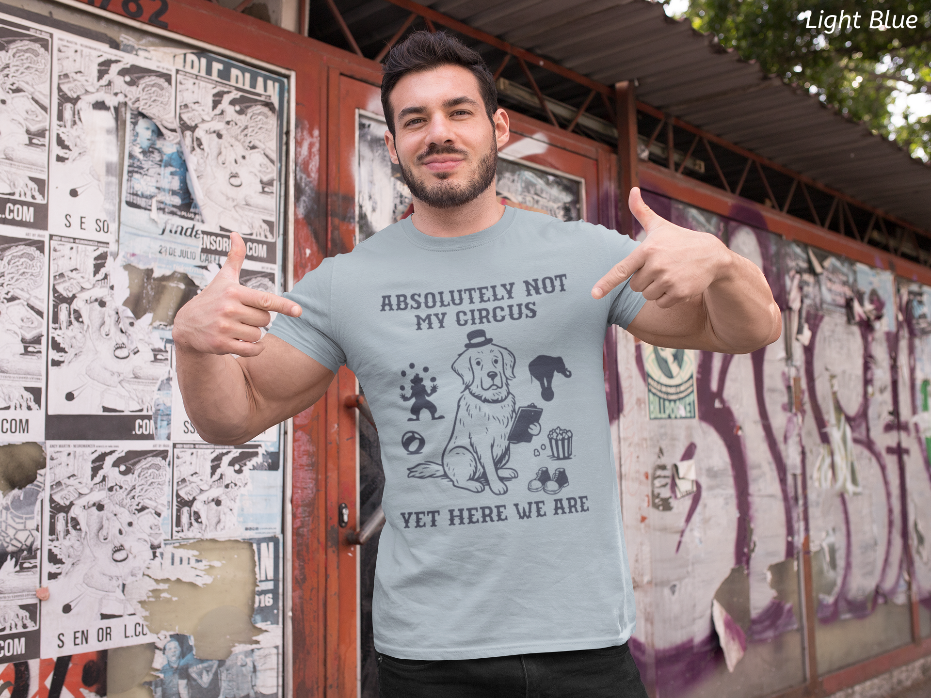 Not My Circus Shirt- Funny Dog Meltdown Tee, Chaos Coordinator Shirt
