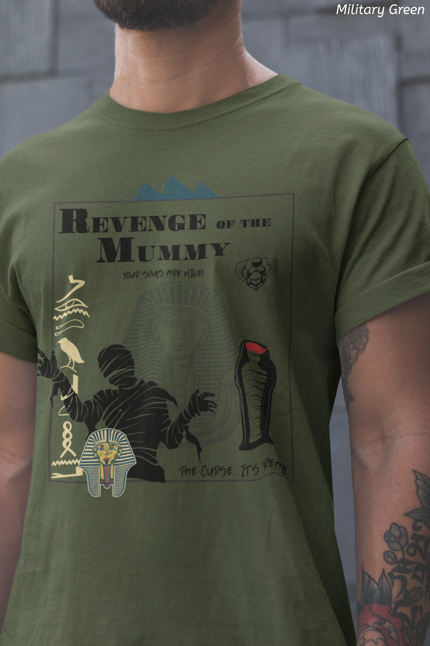Revenge of the Mummy Shirt - Double-Sided Universal Studios Ride Tee