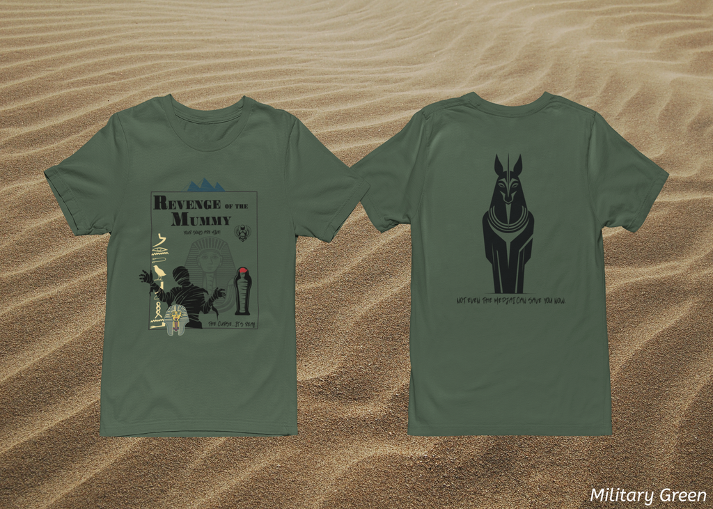 Revenge of the Mummy Shirt - Double-Sided Universal Studios Ride Tee